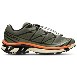 Hombre Zapatillas - Salomon XT-6 - Deep Lichen Green-Black-Red Orange