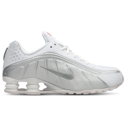 Heren Schoenen - Nike Shox R4 - White-Mtlc Silver-White