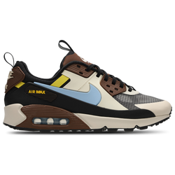 Men Shoes - Nike Air Max 90 Drift - Lt Orewood Brn-Psychic Blue