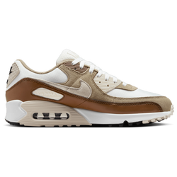 Men Shoes - Nike Air Max 90 - Summite White-Black-Khaki