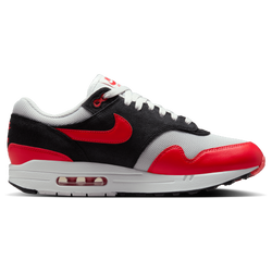 Herren Schuhe - Nike Air Max 1 - Vast Grey-Lt Crimson-Black
