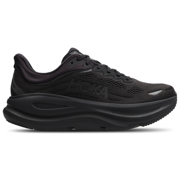 HOKA Men's Bondi 9 Road Running Shoes in Black - 1162011-BBLC