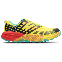 Men Shoes - Hoka Speedgoat 2 - Sour Lemon-Black-Black