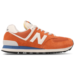 Men Shoes - New Balance 574 - Orange-White