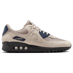 Heren Schoenen - Nike Air Max 90 - Light Orewood Brown-Midnight Navy