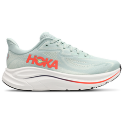 Hombre Zapatillas - Hoka Clifton 10 - Sage-Neon Flame-White