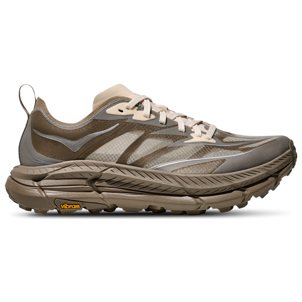 Hoka Mafate Speed 4, Men's Beige Mesh Running  Shoes,  Size 10.5