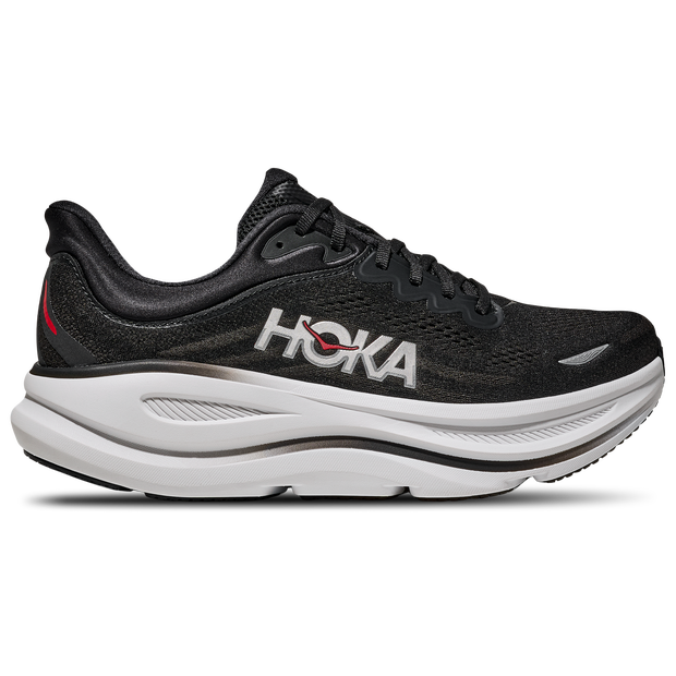 Hoka Bondi 9 Men's Sneakers - Black - Size 10.5 - Mesh/Synthetic