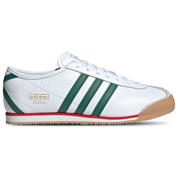 adidas Italia 70s White Collegiate Green Gum - JS1325