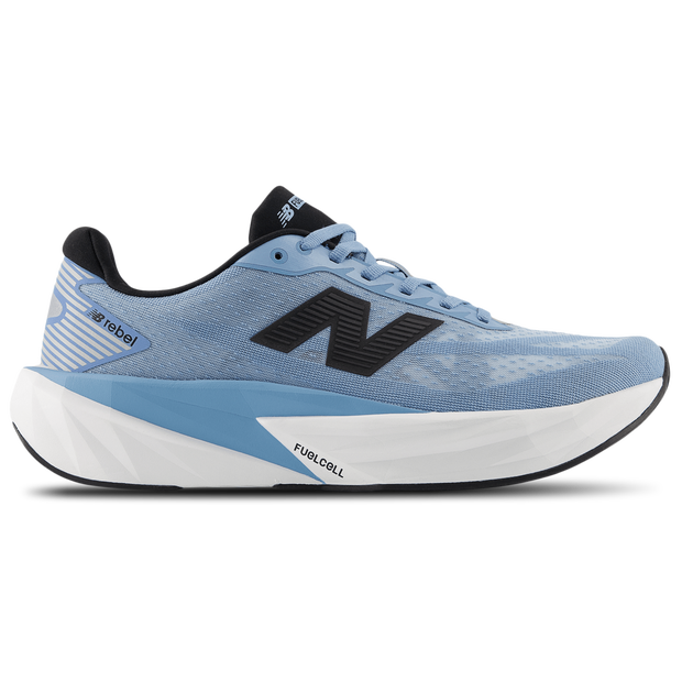 New Balance Men's FuelCell Rebel v5 Running Shoes - Blue/Grey/White - MFCXLH5