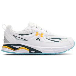Homme Chaussures - Under Armour Apparition Tech - White-Arden Green-Campus Gold