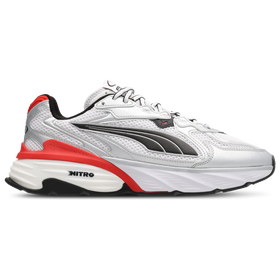 Fade Nitro Ls - Men - Silver / White / For All Time Red