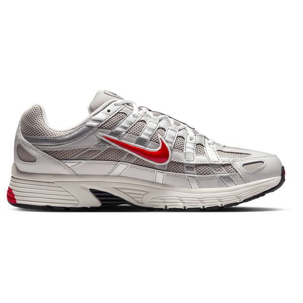 Nike Men's P-6000 Sneaker in Grey/Red/White - CD6404-027