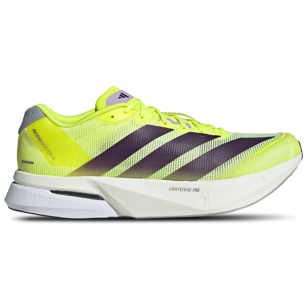 Adidas Adizero Boston 13 Men's Sneakers - Yellow - Size 11 - Mesh/Synthetic