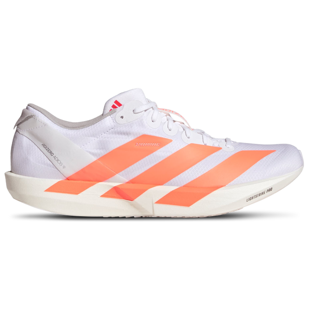 Adidas Adizero Adios 9 Homme - Baskets, Blanc - Pointure 40 - Maille/synthétique - JQ0777