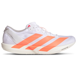 Homme Chaussures - adidas Adizero Adios 9 - Cloud White-Lucid Orange