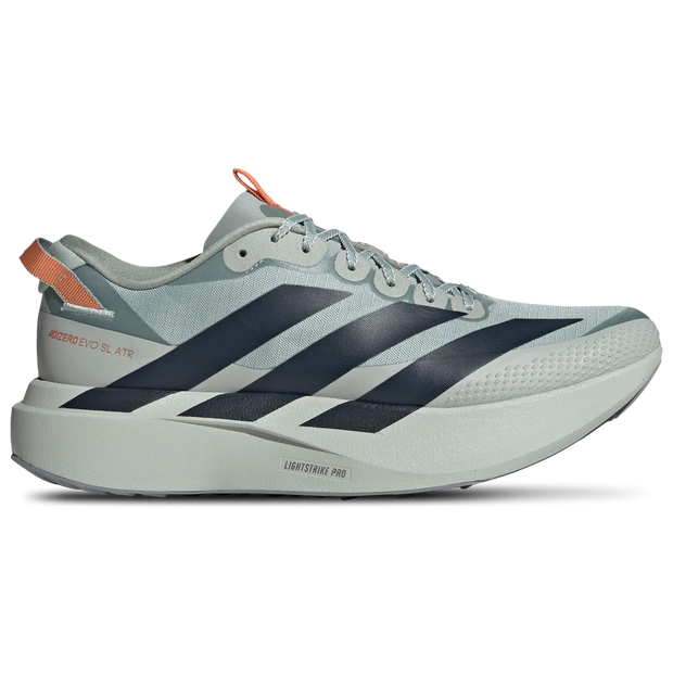 Adidas Men's Adizero Evo Sl Atr Sneaker in Wonder Sage/Aurora Ink/Wonder Silver - KK2680