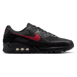 Men Shoes - Nike Air Max 90 - Black-Tough Red-Black