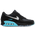 Nike Air Max 90 - Uomo Scarpe Black-Chrome-Gamma Blue