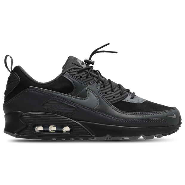 Nike Air Max 90, Men's Black Mesh Running  Shoes,  Size 10.5