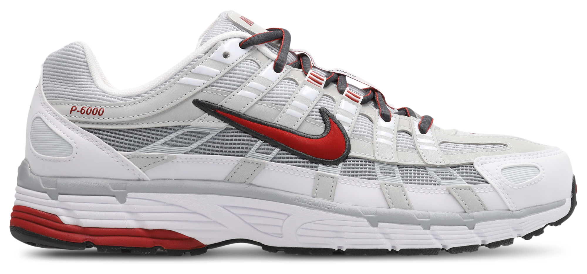 Nike P-6000 - Men Shoes (White-Dune Red-Pure Platinum)