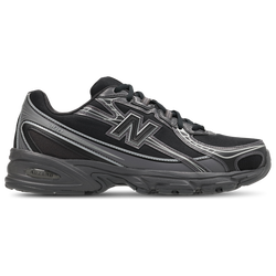 Men Shoes - New Balance 740 - Black-Black Cement-Grey