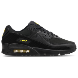 Uomo Scarpe - Nike Air Max 90 - Black-Black-Chrome Yellow