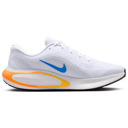 Men Shoes - Nike Journey Run - White-Total Orange