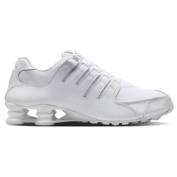 Men Shoes - Nike Shox Nz - White-White