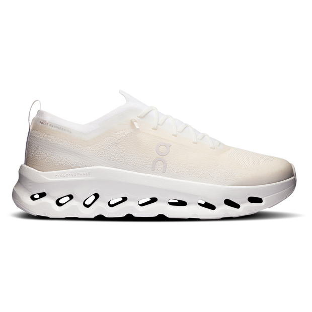 On Cloudtilt Moon - Men's White Mesh Running Shoes - Size 10.5