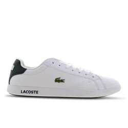 Men Shoes - Lacoste Graduate - White-White-Green