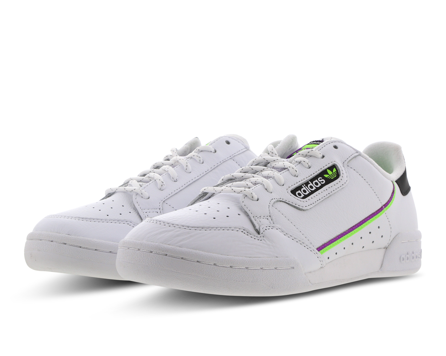 adidas continental 80 black green