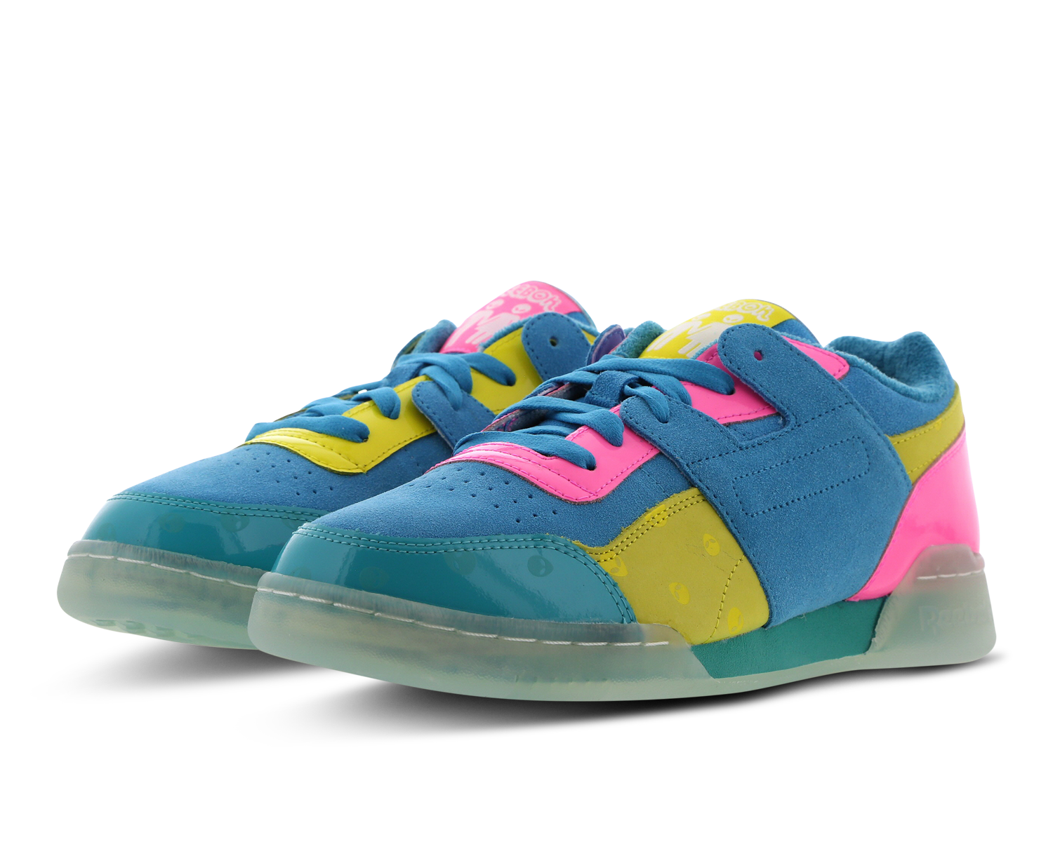 reebok workout plus mens yellow