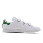 White-White-Green- C-ADI STAN SMITH VELCRO WHT/GRN