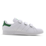 White-White-Green - C-ADI STAN SMITH VELCRO WHT/GRN