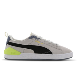 Men Shoes - Puma Suede Bloc - Beige-Yellow-White