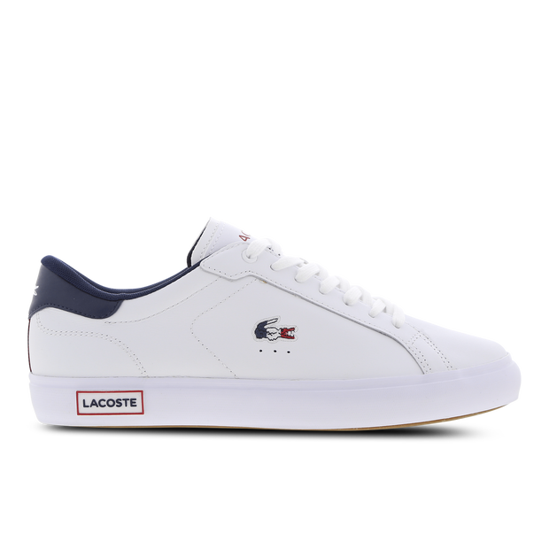 Image of Lacoste Powercourt male Scarpe - Bianco - Cuoio - Foot Locker035