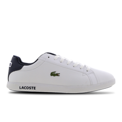 Men Shoes - Lacoste Graduate - White-White-Blue
