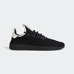 Men Shoes - adidas Pharrell Williams Tennis Hu - Core Black-Off White-Light Grey