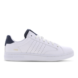 Homme Chaussures - K-Swiss Lozan Klub Lth - Whhite-White-Peacoat Sd
