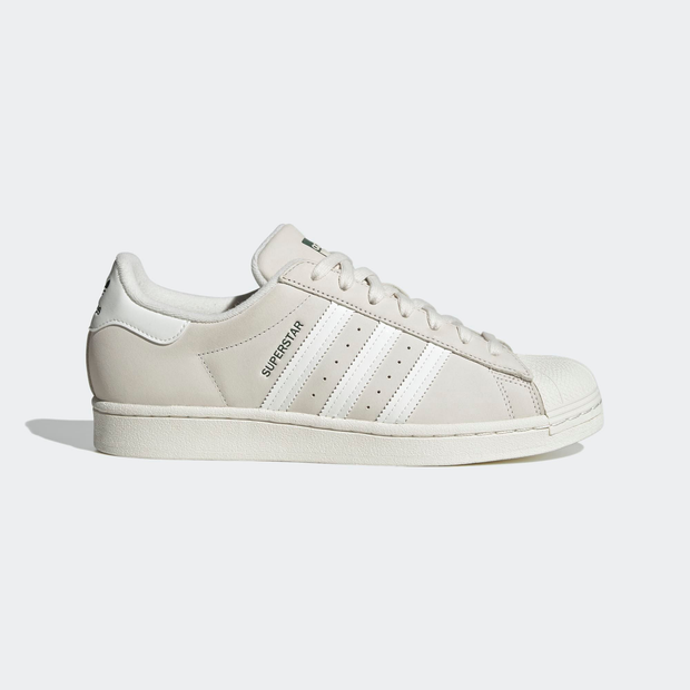 adidas Superstar Off White/ Off White/ Dark Green - HQ8926