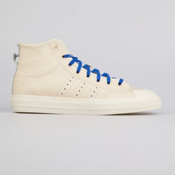 Men Shoes - adidas Pharrell Williams Nizza Hi RF - White-Brown