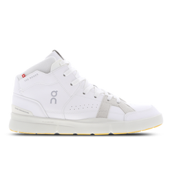 Men Shoes - ON THE ROGER Clubhouse Mid - White-White