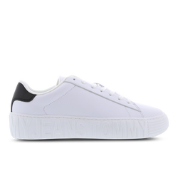 Homme Chaussures - Tommy Jeans Cupsole Ess - White-White