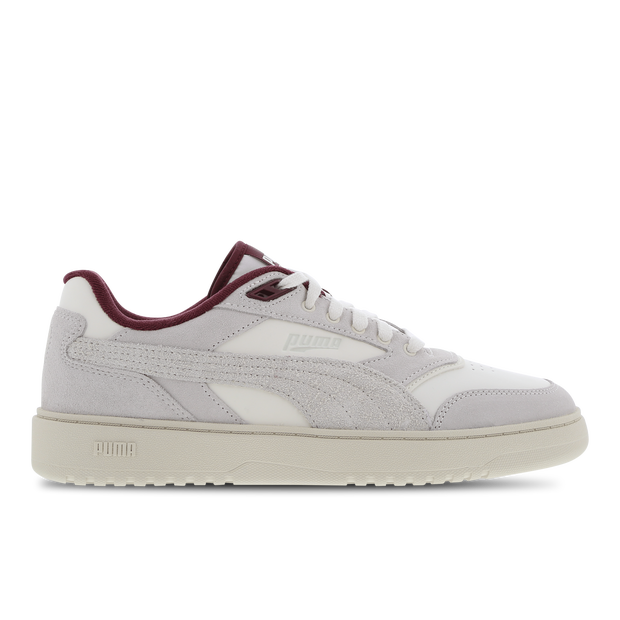 Puma Double Court Homme - Baskets, Blanc - Pointure 40.5 - Maille/synthétique - 39328301