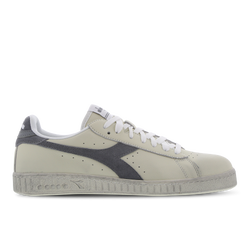 Men Shoes - Diadora Game L Low Waxed - White-Ultimate Gray