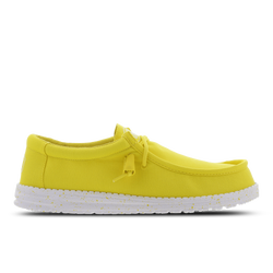 Homme Chaussures - HEYDUDE Wally Slub Canvas - Empire Yellow-Empire Yellow
