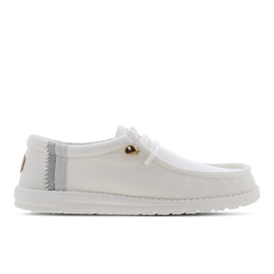 Herren Schuhe - HEYDUDE Wally Break Stitch - White-White