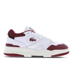 Men Shoes - Lacoste Lineshot - White-Burgundy