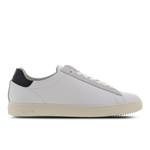 White Leather-Navy-White